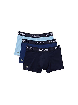 LACOSTE | Pants 3er Pkg navy royal blau | blau
