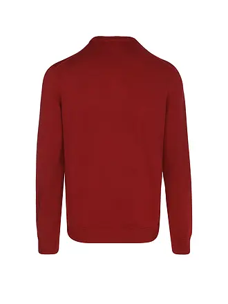 LACOSTE | Pullover | dunkelrot