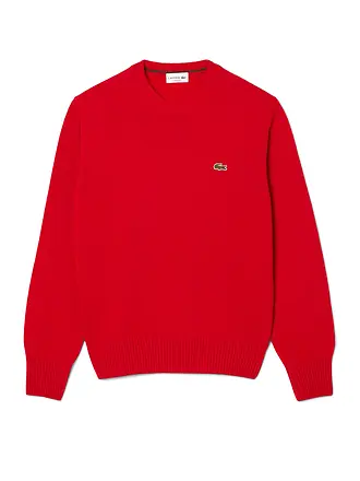 LACOSTE | Pullover | rot