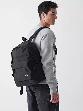 LACOSTE | Rucksack NEOCROC | schwarz