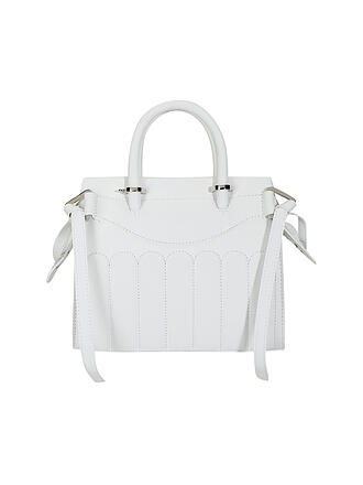 LANCEL | Ledertasche - Umhängetasche Medium RODEO CUIR VACHETTE LISSE | weiss