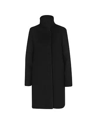 LANIUS | Wollmantel | schwarz