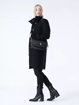 LANIUS | Wollmantel | schwarz