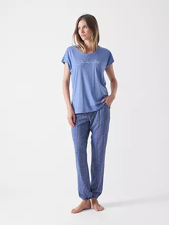 LASCANA | Pyjamahose VIVANCE DREAMS | blau