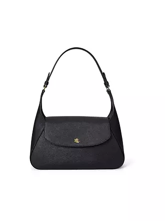 LAUREN RALPH LAUREN | Ledertasche - Schultertasche SCHYLA Medium | dunkelblau
