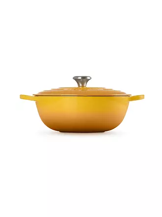 LE CREUSET | Bräter 28cm La Marmite SIGNATURE Azure | gelb