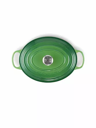 LE CREUSET | Bräter oval SIGNATURE 31cm 6,3l (Ofenrot) | grün
