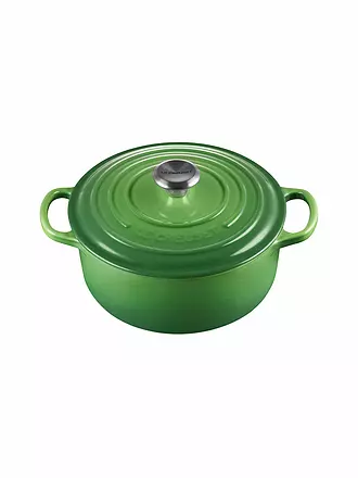 LE CREUSET | Bräter rund 20cm/2,4l SIGNATURE Azure | grün