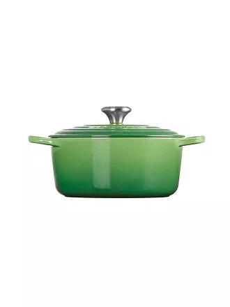 LE CREUSET | Bräter rund 24cm/4,2l SIGNATURE Azure | grün