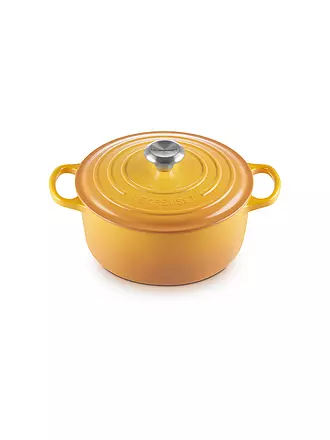 LE CREUSET | Bräter rund SIGNATURE 24cm Nectar | blau