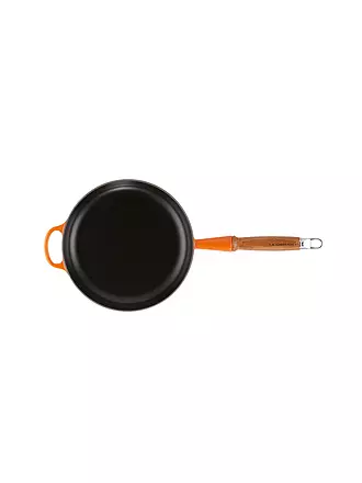 LE CREUSET | Bratpfanne Signature 24cm  Ofenrot | schwarz