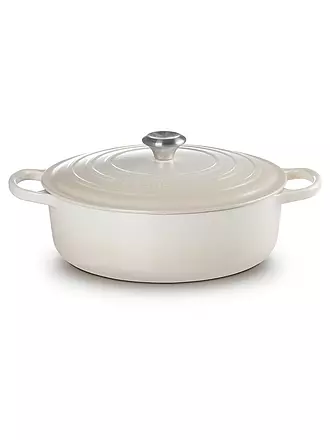 LE CREUSET | Gourmet-Bräter SIGNATURE 30cm Azure | creme