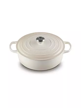 LE CREUSET | Gourmet-Bräter SIGNATURE 30cm Azure | creme