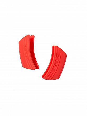 LE CREUSET | Griffschutz 2er Set Schwarz | orange