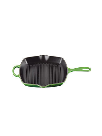 LE CREUSET | Grillpfanne quadratisch 26x26cm SIGNATURE Azure | grün