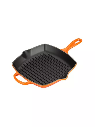 LE CREUSET | Grillpfanne quadratisch 26x26cm SIGNATURE Nectar | orange