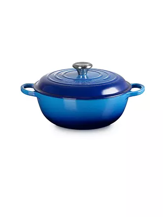 LE CREUSET | Kochtopf - Stew Pot 26cm/2,2l SIGNATURE Azure | schwarz