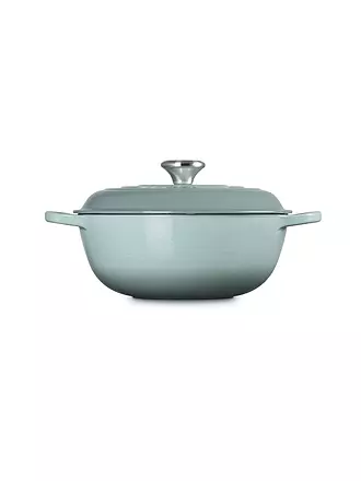 LE CREUSET | Kochtopf - Stew Pot 26cm/2,2l SIGNATURE Sea Salt | creme