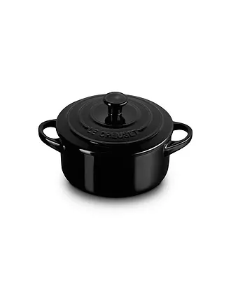 LE CREUSET | Mini Cocotte 14cm/0,65l KLASSIK Azure | schwarz