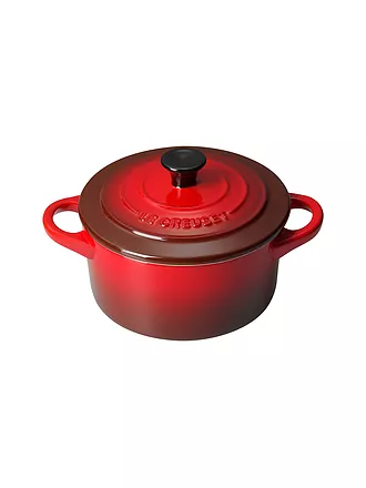LE CREUSET | Mini-Cocotte POTERIE 10cm/0,2L Azure | rot
