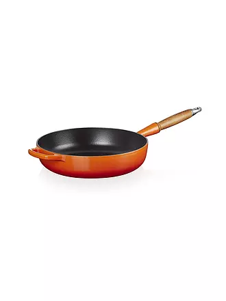 LE CREUSET | Sautepfanne 28cm SIGNATURE Azure | orange