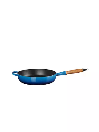 LE CREUSET | Sautepfanne 28cm SIGNATURE Azure | schwarz