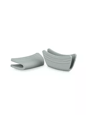 LE CREUSET | Silikon Griffschutz 2-er Set Nectar | hellgrau