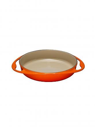 LE CREUSET | Tartin Backform aus Gusseisen 28cm (Ofenrot) | orange