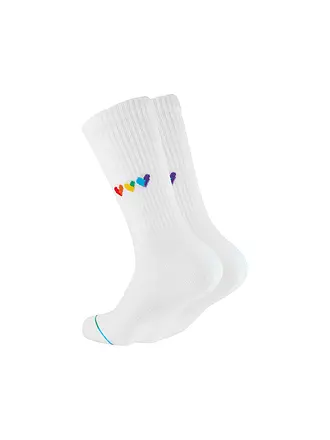 LE OOLEY | Socken ICON LOVE IS LOVE weiss | weiss
