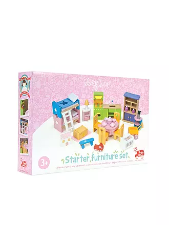 LE TOY VAN | Puppenhausmöbel - Starter Möbel-Set | transparent