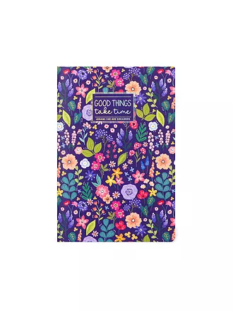 LEGAMI | Notizbuch Medium FLOWERS | keine Farbe
