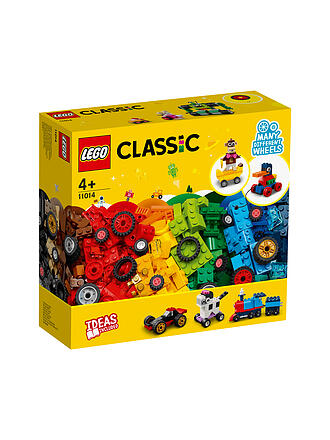LEGO | Classic - Steinebox mit Rädern 11014 | keine Farbe
