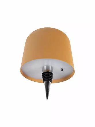 LEITMOTIV | LED Flaschenlampe CONE HAT Dark Mauve | gelb