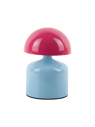 LEITMOTIV | LED Tischlampe FUNKY IMPETU Soft Yellow/Turquose | hellblau
