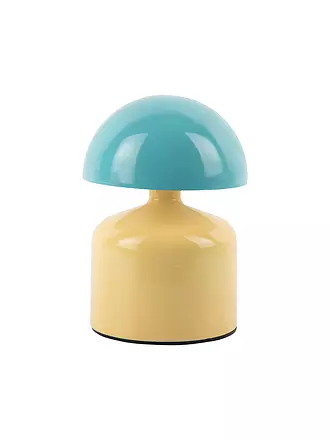 LEITMOTIV | LED Tischlampe FUNKY IMPETU Soft Yellow/Turquose | hellgrün
