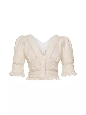 LENA HOSCHEK | Bluse PRALINE | beige