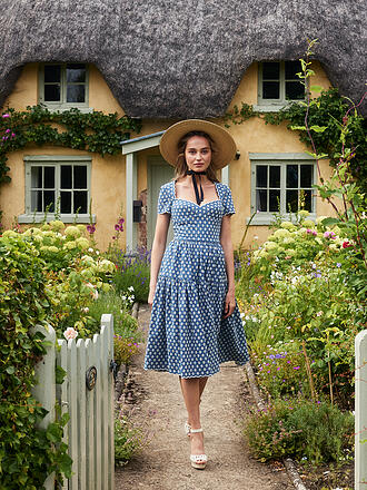 LENA HOSCHEK | Midikleid RIVERSIDE | weiss