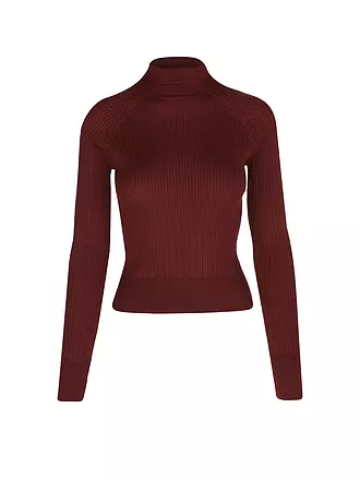 LENA HOSCHEK | Rollkragenpullover WENDY | braun