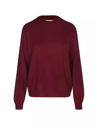 LES TRICOTS DE LEA | Kaschmirpullover MAPOUPETTE | dunkelrot