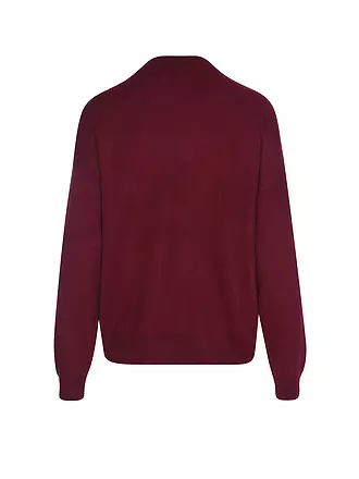 LES TRICOTS DE LEA | Kaschmirpullover MAPOUPETTE | beere
