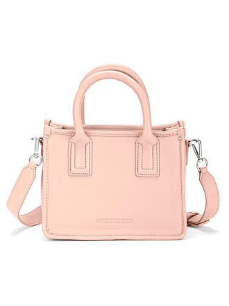 LES VISIONNAIRES | Ledertasche - Tote Bag LENI SILKY Small | rosa