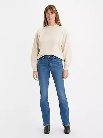 LEVI'S® | Highwaist Jeans Bootcut Fit 725 | dunkelblau
