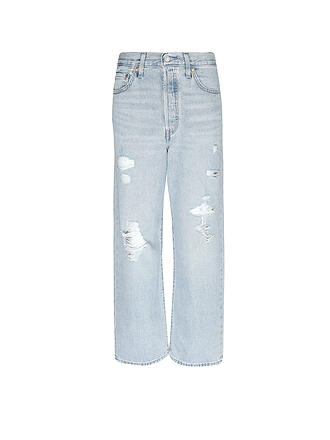 LEVI'S® | Highwaist Jeans Straight Fit 7/8 RIBCAGE STRAIGHT | hellblau
