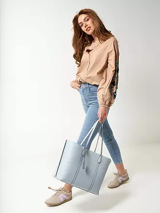 LEVI'S® | Highwaist Jeans Super Skinny Fit Mile | hellblau