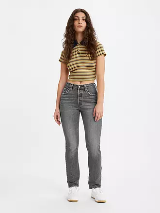 LEVI'S® | Jeans Mom Fit 501 | grau