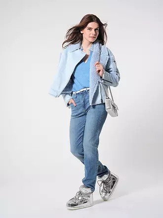 LEVI'S® | Jeans Straight Fit 724 HIGH RISE COOL JO | schwarz