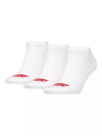 LEVI'S® | Sneaker Socken 3er Pkg black | weiss