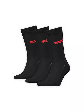 LEVI'S® | Socken 3er Pkg black | grau