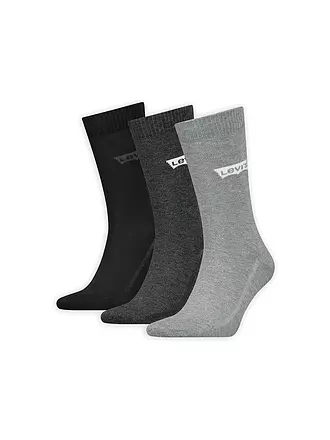 LEVI'S® | Socken 3er Pkg. grey combo | schwarz
