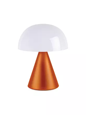 LEXON | LED Lampe MINA L 17cm  H Blau | orange